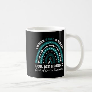 Mug Arc-en-ciel Porter du sarcelle et du blanc pour l'