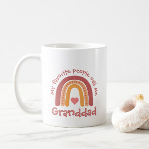 Mug Arc En Ciel Pour Grand-Père Des Enfants