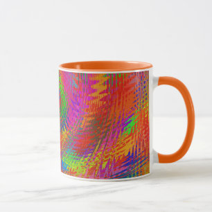 Mug Arc-en-ciel tissé
