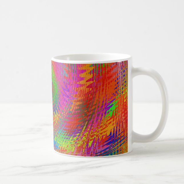 Mug Arc-en-ciel tissé (Droite)