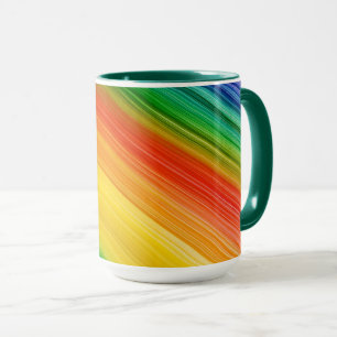 Mug Arc-en-ciel vibrant de couleurs