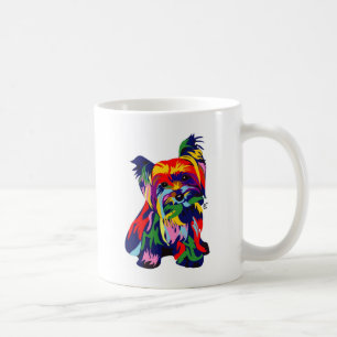 Mug Arc-en-ciel Yorkie d'amusement