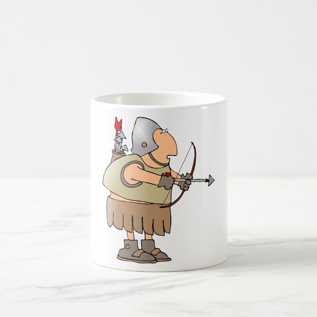 Mug Archer Médiéval Guerrier Drôle Chevalier avec Arc (Créateur téléchargé)
