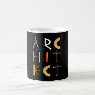 Mug Architecte Cool Nouveautés Paysages Cadeaux Étudia