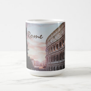 Mug Architecture antique Rome coucher de soleil ville