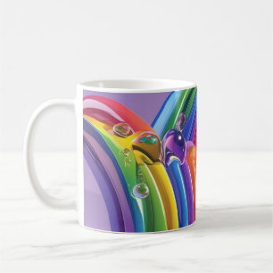 Mug Arcs-en-ciel déformés