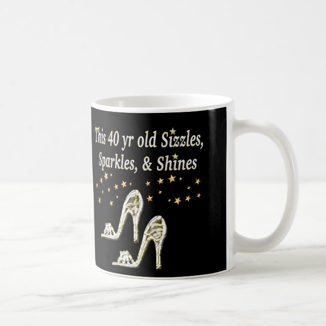 MUG ARGENT GLAMOREUX 40E ANNIVERSAIRE CONCEPTION (Droite)