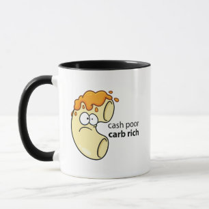 Mug Argent Pauvres Carbe Riche Musique