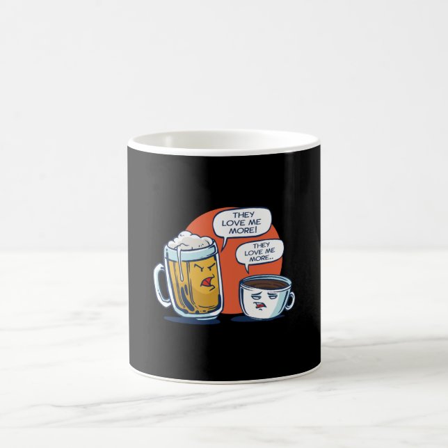 Mug Argument de bière et de café (Centre)