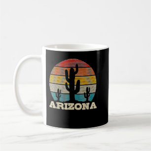 Mug Arizona Cactus Vintage Retro Desert Souvenir Cadea