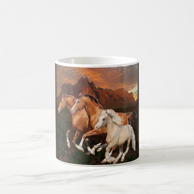 Mug Arizona Chevaux sauvages (Centre)