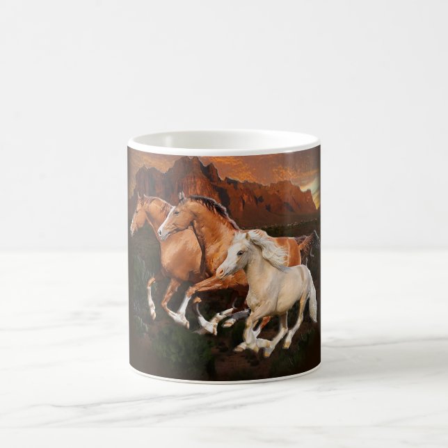 Mug Arizona Chevaux sauvages (Centre)