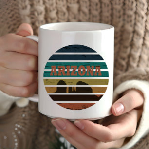 Mug Arizona Sedona paysage vintage az coucher de solei