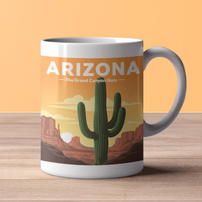 Mug Arizona vintage (Créateur téléchargé)