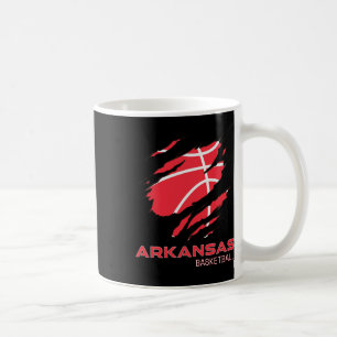 Mug Arkansan Hoops Fan Souvenir Cadeau Ar Arkansas Bys