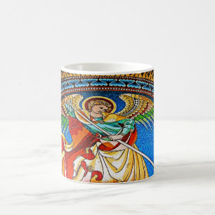 Mug Arkhangel Michael Mosiac, église de Kaiser Wilhel