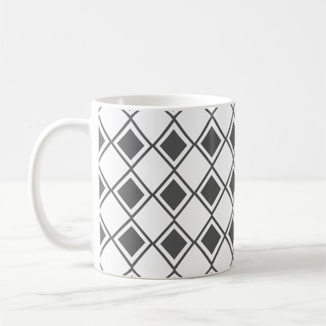 Mug Arlequin gris (Gauche)