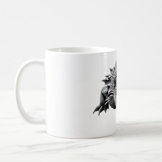Mug Armadillo Lizard T-Shirt - Design Reptile unique (Gauche)