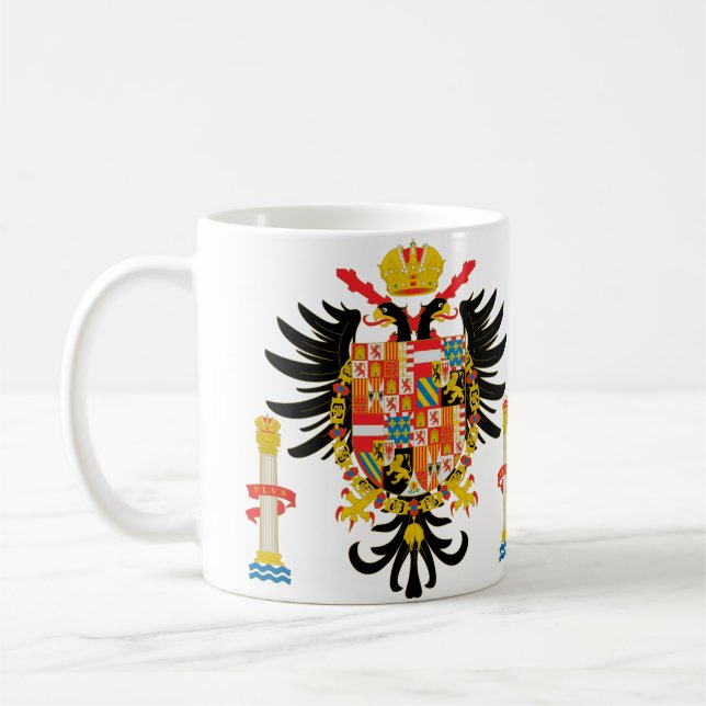 Mug Armas De Carlos I De España (Gauche)