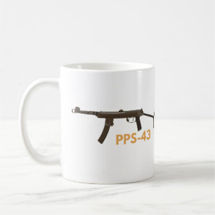 Mug Arme de sous-machine 2ÈME GUERRE MONDIALE PPS-43 s