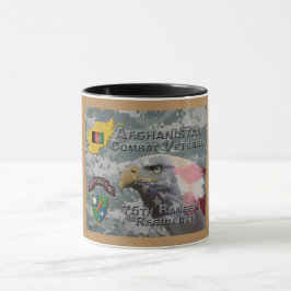 Mug Armée afghane de combat 75e régiment de Rangers