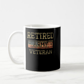 Mug Armée de terre Retraitée Vétéran de l'armée améric