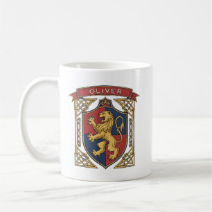 Mug Armoiries au Lion Rampant Nœud Celtique Royal