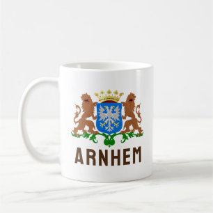 Mug Armoiries d'Arnhem, Pays-Bas