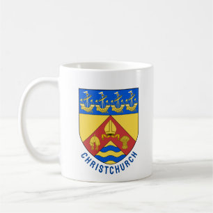 Mug Armoiries de Christchurch, Nouvelle-Zélande