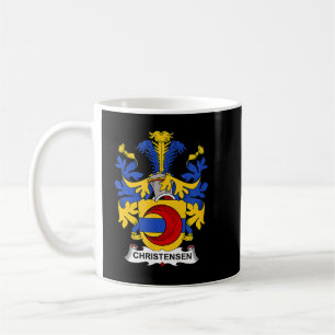 Mug Armoiries de Christensen Famille Crest 