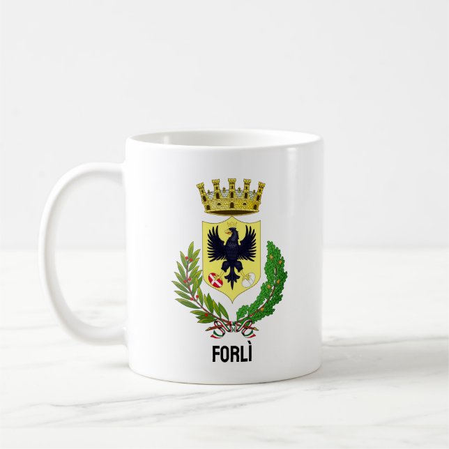 Mug Armoiries de Forlì, ITALIE (Gauche)