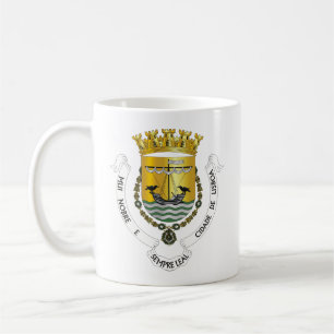 Mug Armoiries de Lisbonne, Portugal