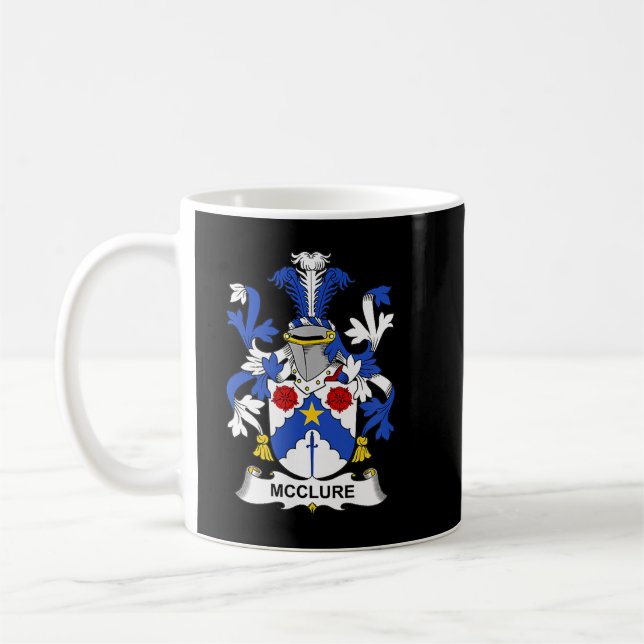 Mug Armoiries de McClure Famille Crest  (Gauche)