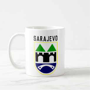 Mug Armoiries de Sarajevo, Bosnie-Herzégovine