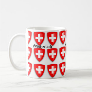 Mug Armoiries de Suisse Texte suisse Souvenir