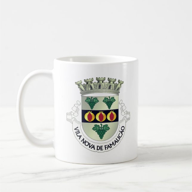 Mug Armoiries de Vila Nova de Famalicão, PORTUGAL C (Gauche)