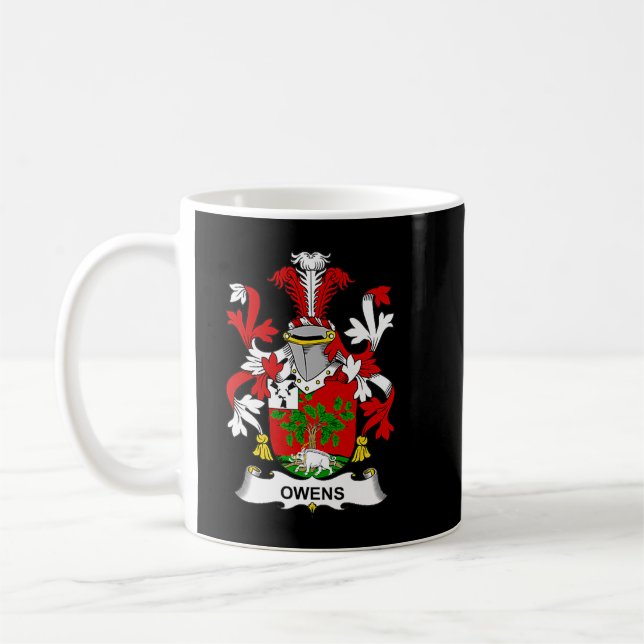 Mug Armoiries d'Owens Family Crest Premium  (Gauche)