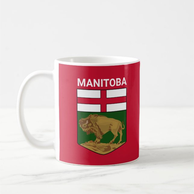 Mug Armoiries du Manitoba - CANADA (Gauche)
