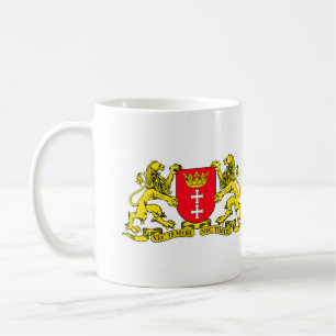 Mug Armoiries Plaque de casque de crête