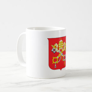 Mug armoiries symbole emblème drapeau du pays Vatican