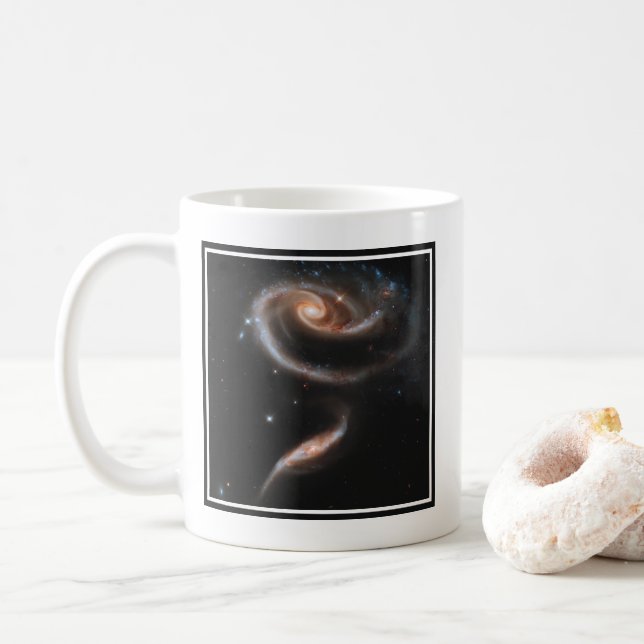 Mug Arp 273 Galaxies Interagissant En Andromède. (Avec donut)