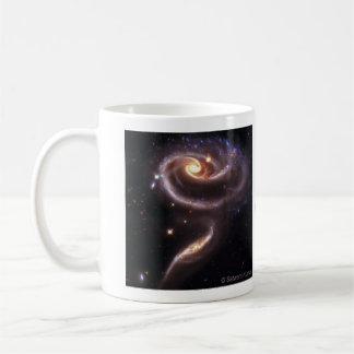 Mug ARP 273 Rose galactique avec nébuleuse à tête de c