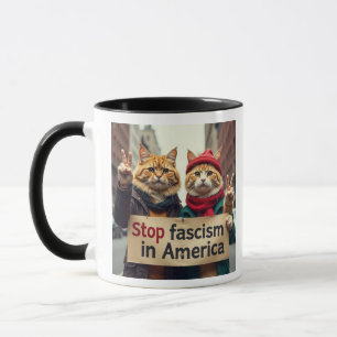 Mug Arrêter le fascisme Mouvement de résistance aux ch