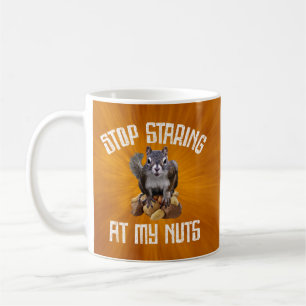 Mug Arrêtez de marcher sur mes nuts - drôle Amateur d'