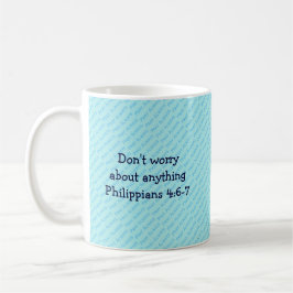 Mug ARRÊTEZ VOTRE TURQUOISE Inspirationnelle STRESSANT