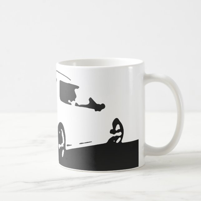 Mug Arrière aérien de Saab 9-5 - charbon de bois sur (Droite)