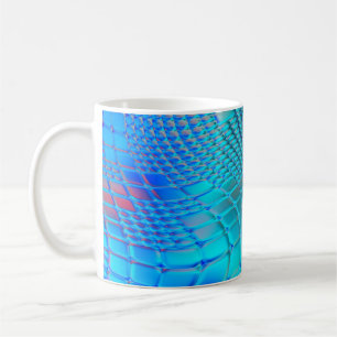 Mug arrière - plan Abstrait. Papier peint design ondul