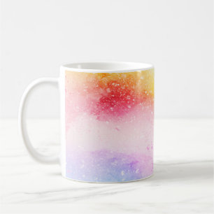 Mug Arrière - plan art aquarelle abstraite