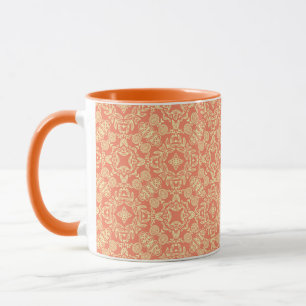 Mug arrière - plan chaleureux et lumineux au style vin