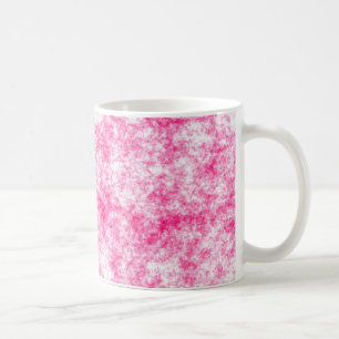 Mug Arrière - plan de texture de taches rose et blanc